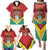 Personalized Guyana 55th Republic Anniversary Family Matching Puletasi and Hawaiian Shirt Flag Style