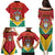 Personalized Guyana 55th Republic Anniversary Family Matching Puletasi and Hawaiian Shirt Flag Style