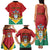 Personalized Guyana 55th Republic Anniversary Family Matching Tank Maxi Dress and Hawaiian Shirt Flag Style