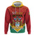 Personalized Guyana 55th Republic Anniversary Hoodie Flag Style