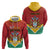 Personalized Guyana 55th Republic Anniversary Hoodie Flag Style