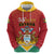 Personalized Guyana 55th Republic Anniversary Hoodie Flag Style