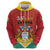 Personalized Guyana 55th Republic Anniversary Hoodie Flag Style