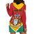 Personalized Guyana 55th Republic Anniversary Hoodie Dress Flag Style