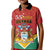 Personalized Guyana 55th Republic Anniversary Kid Polo Shirt Flag Style