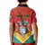 Personalized Guyana 55th Republic Anniversary Kid Polo Shirt Flag Style