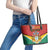 Guyana 55th Republic Anniversary Leather Tote Bag Flag Style