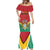 Personalized Guyana 55th Republic Anniversary Mermaid Dress Flag Style