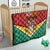 Guyana 55th Republic Anniversary Quilt Flag Style - Wonder Print Shop