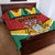 Guyana 55th Republic Anniversary Quilt Bed Set Flag Style - Wonder Print Shop