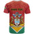 Personalized Guyana 55th Republic Anniversary T Shirt Flag Style - Wonder Print Shop