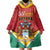 Personalized Guyana 55th Republic Anniversary Wearable Blanket Hoodie Flag Style - Wonder Print Shop