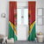 Guyana 55th Republic Anniversary Window Curtain Flag Style - Wonder Print Shop