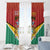 Guyana 55th Republic Anniversary Window Curtain Flag Style - Wonder Print Shop