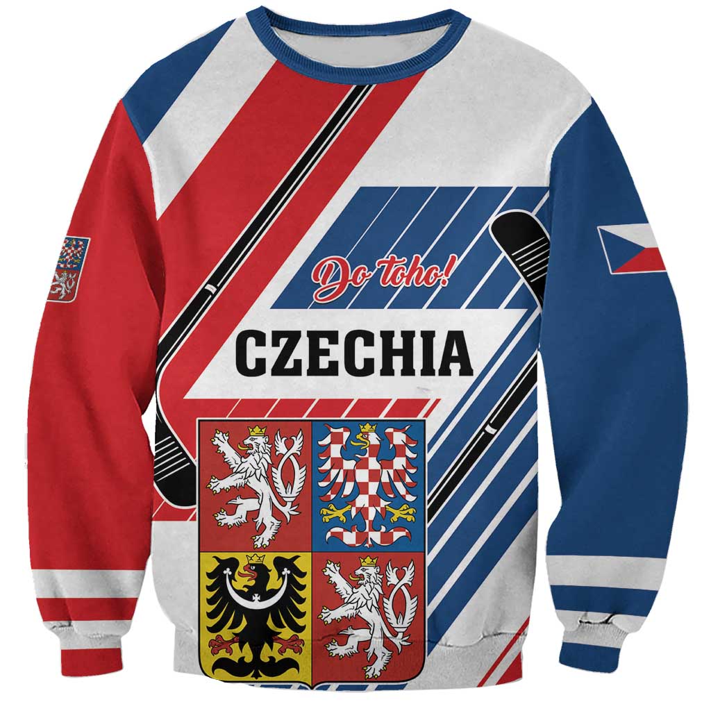 Custom Hockey 2026 Czech Republic Sweatshirt Team Czechia Go Champions - Wonder Print Shop