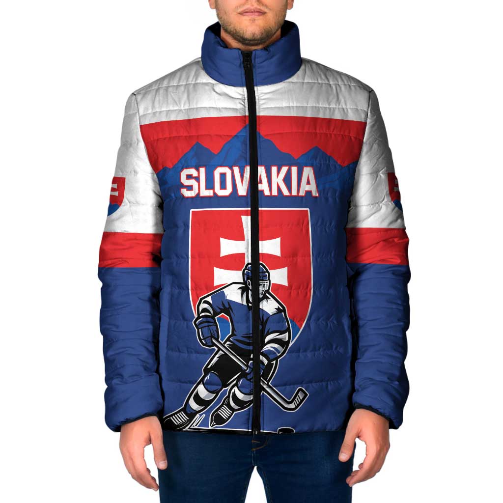 Custom Hockey 2026 Slovakia Padded Jacket Nasi Chlapci Go Champions - Wonder Print Shop