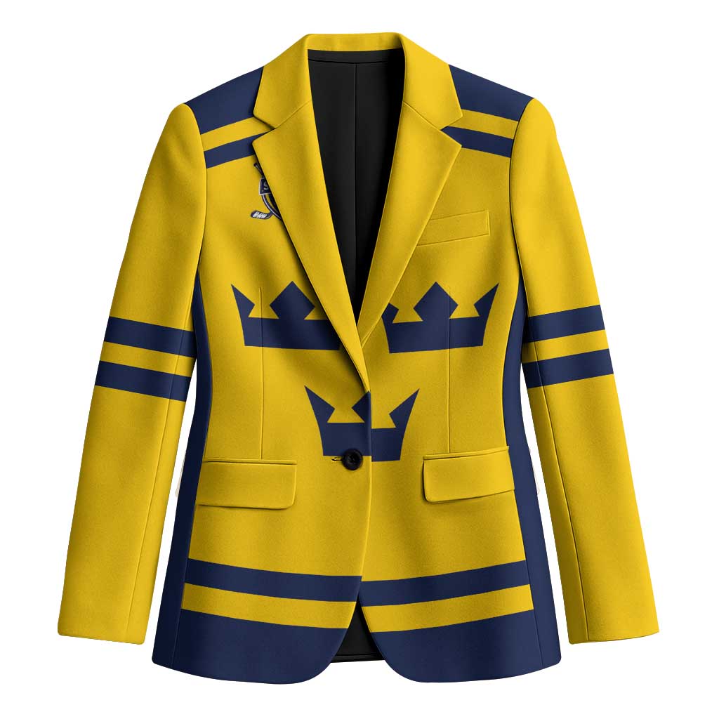 Custom Hockey 2026 Sweden Blazer Tre Kronor Go Champions - Wonder Print Shop