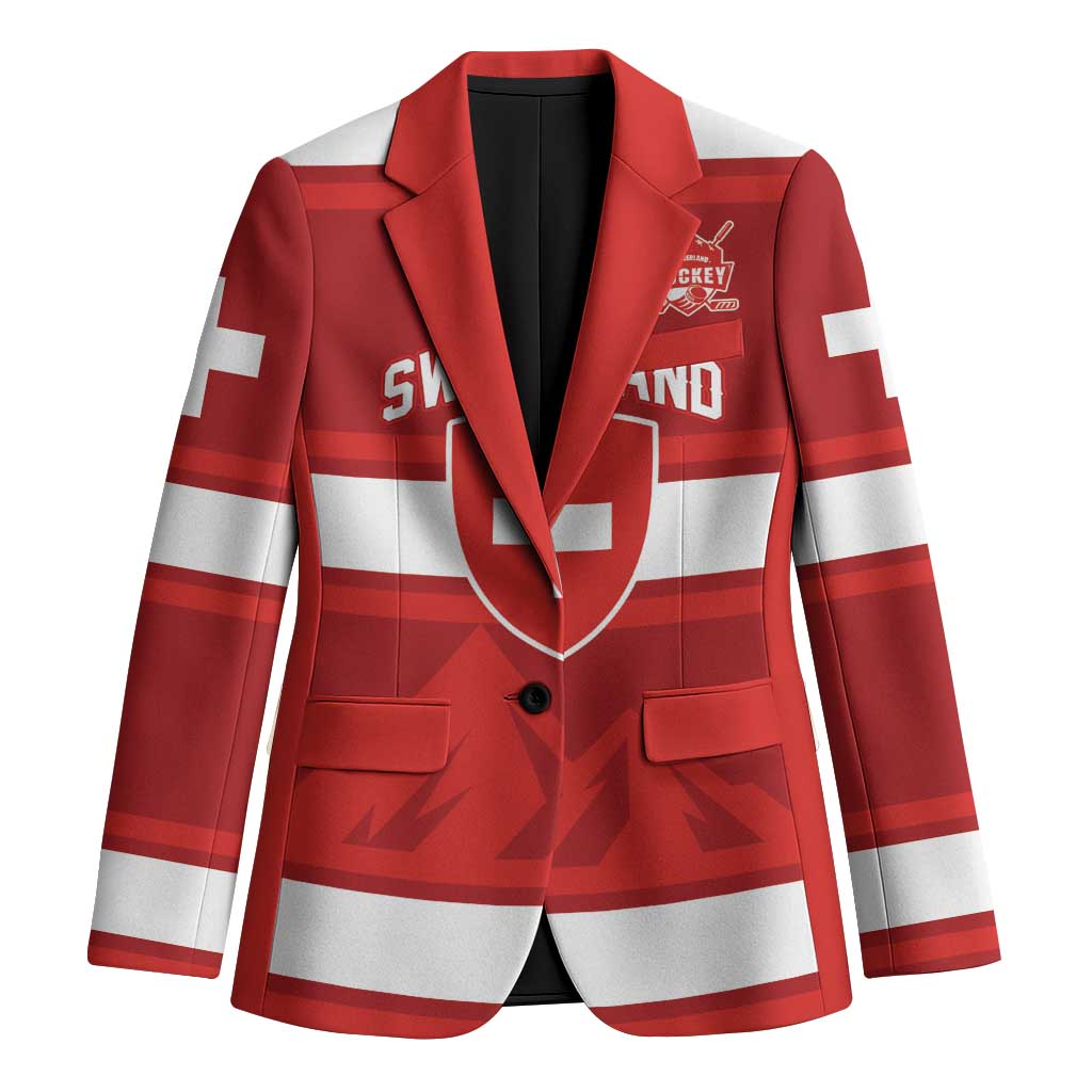 Custom Hockey 2026 Switzerland Blazer Go Champions La Nati - Wonder Print Shop