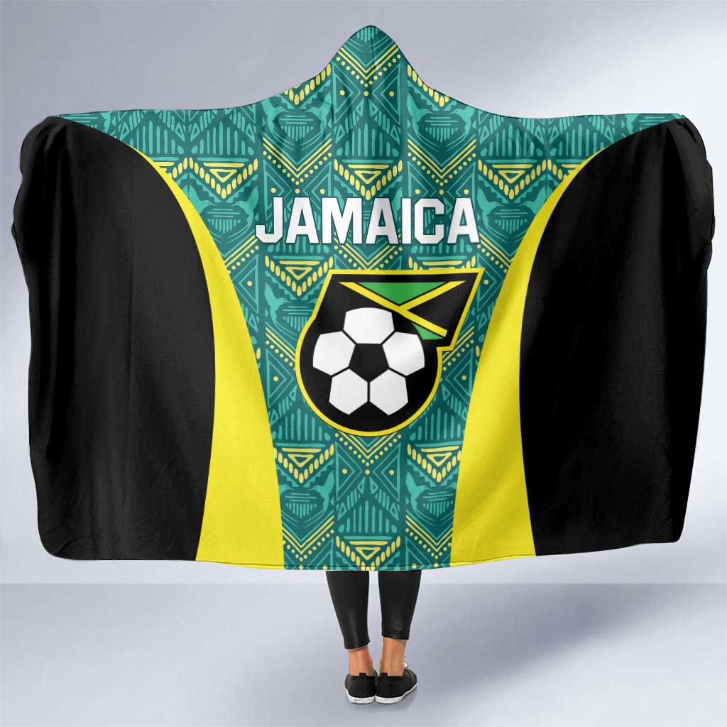 Jamaica Football Hooded Blanket We Believe Reggae Boyz