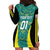 Custom Jamaica Football Hoodie Dress We Believe Reggae Boyz