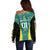 Custom Jamaica Football Off Shoulder Sweater We Believe Reggae Boyz