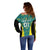 Custom Jamaica Football Off Shoulder Sweater We Believe Reggae Boyz