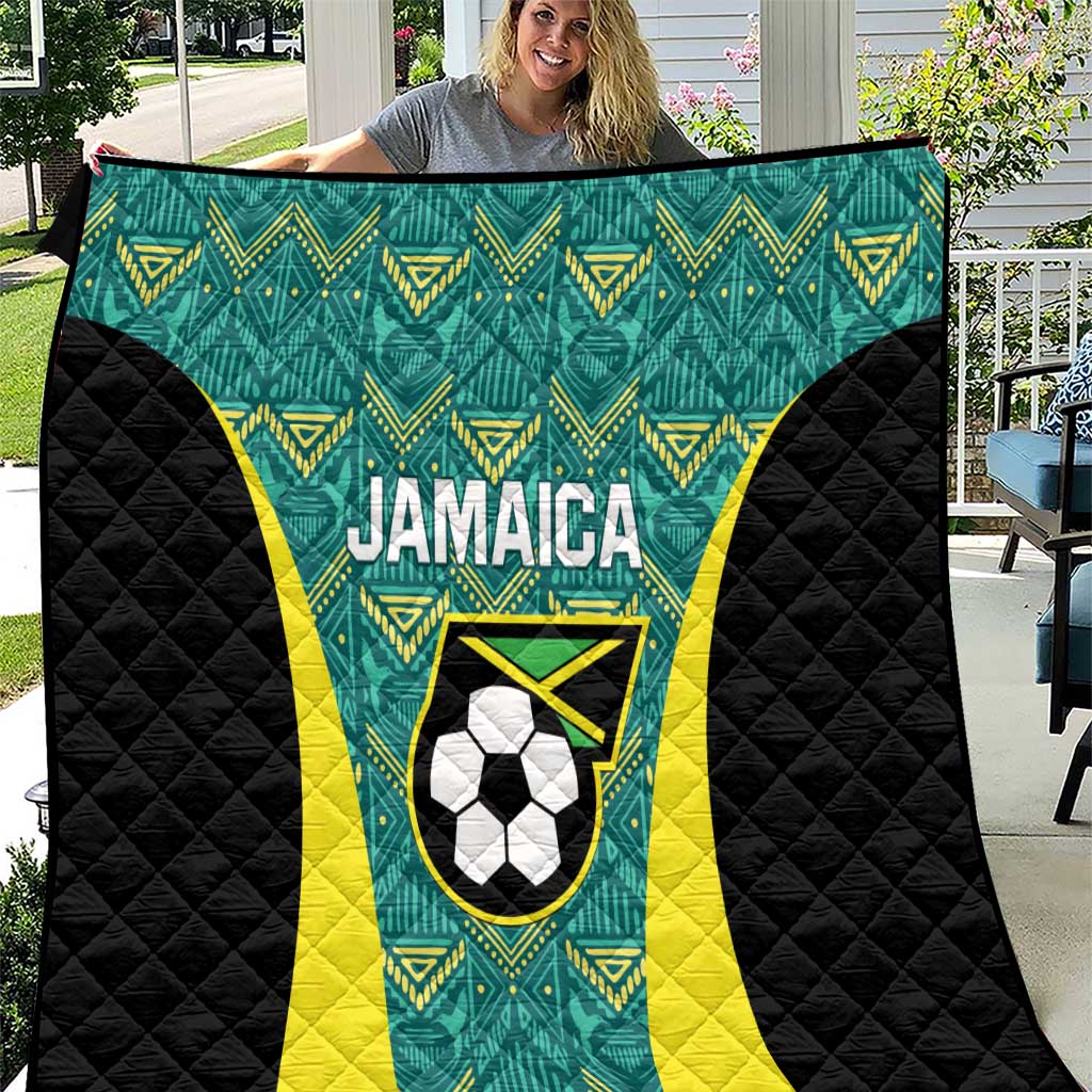 Jamaica Football Quilt We Believe Reggae Boyz