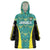 Custom Jamaica Football Wearable Blanket Hoodie We Believe Reggae Boyz