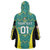 Custom Jamaica Football Wearable Blanket Hoodie We Believe Reggae Boyz