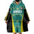 Custom Jamaica Football Wearable Blanket Hoodie We Believe Reggae Boyz