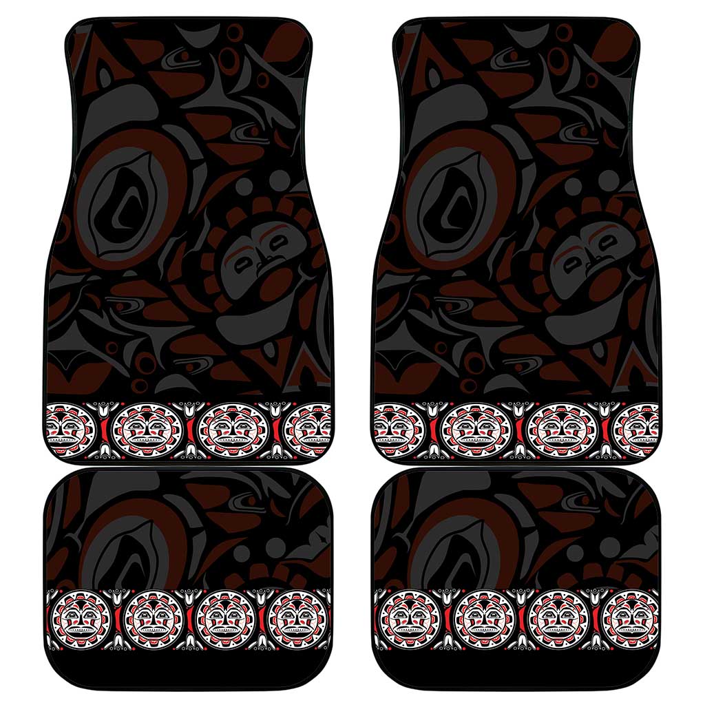 Canada Haida Totem Car Mats Haida Spirit