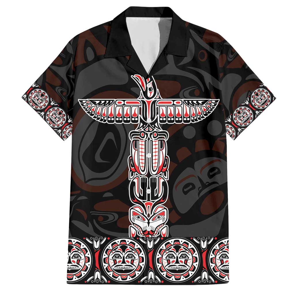 Canada Haida Totem Hawaiian Shirt Haida Spirit