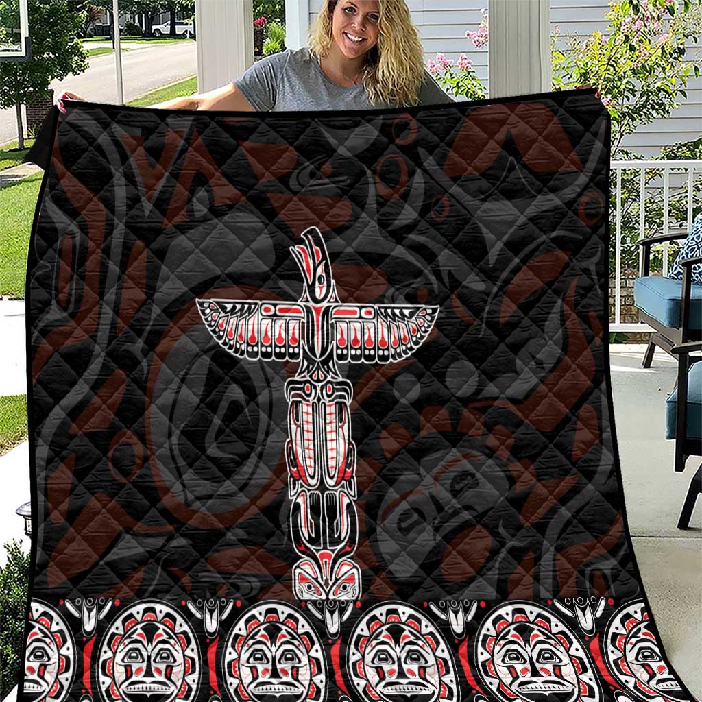 Canada Haida Totem Quilt Haida Spirit