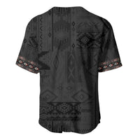 Native American Wolf Baseball Jersey Tribal Pattern