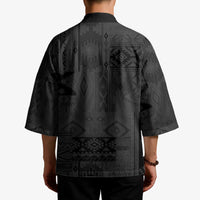 Native American Wolf Kimono Tribal Pattern