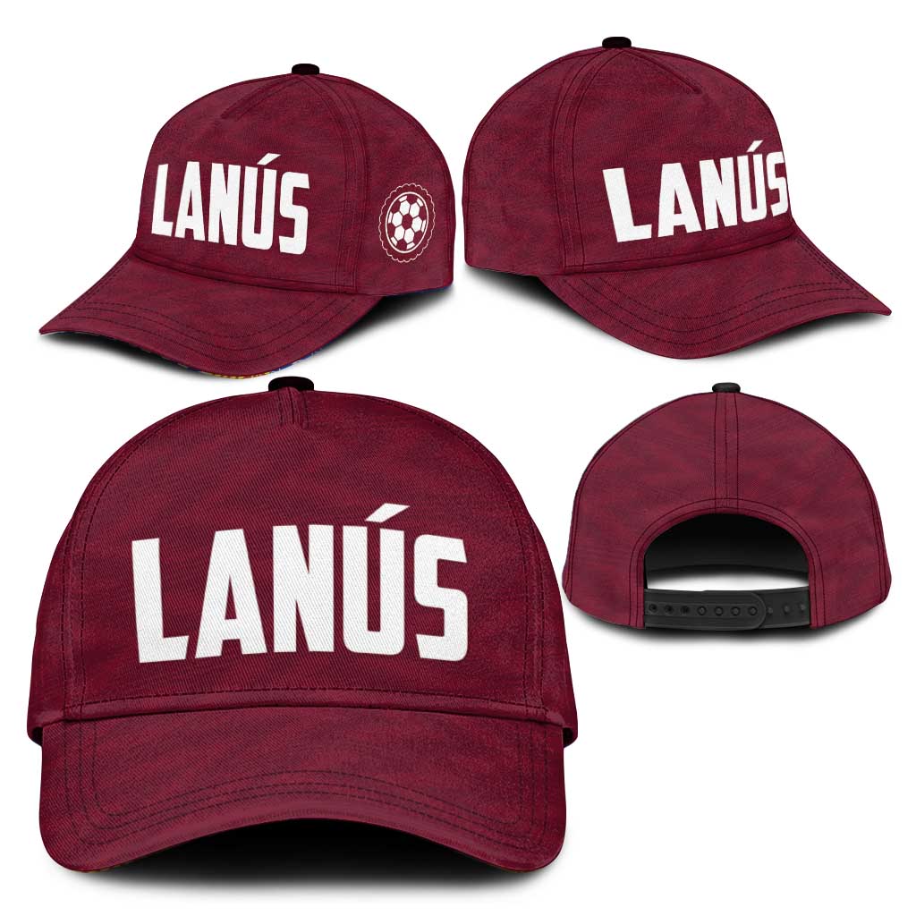 Argentine Football Lanus Classic Cap Granate Go Champions