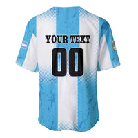 Custom Argentina Football Baseball Jersey