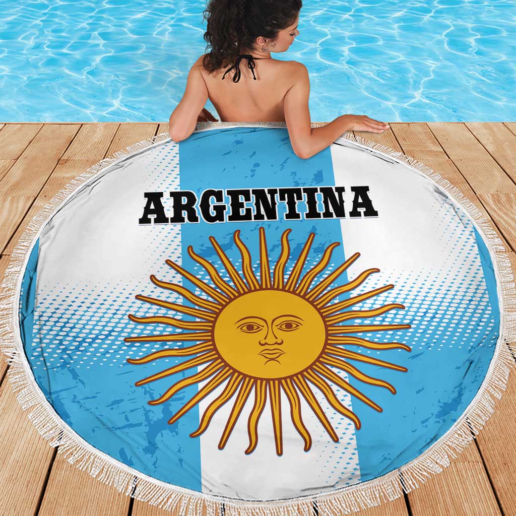 Argentina Football Beach Blanket