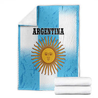 Argentina Football Blanket