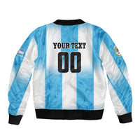 Custom Argentina Football Bomber Jacket