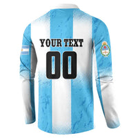 Custom Argentina Football Button Sweatshirt
