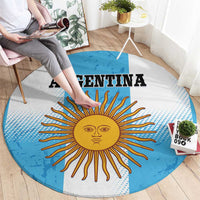 Argentina Football Round Carpet