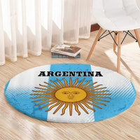 Argentina Football Round Carpet