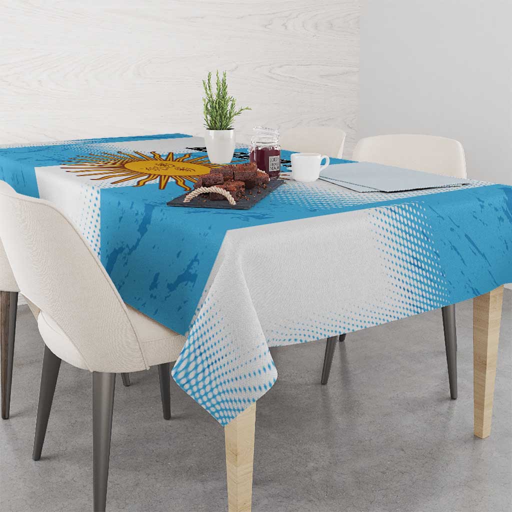 Argentina Football Tablecloth