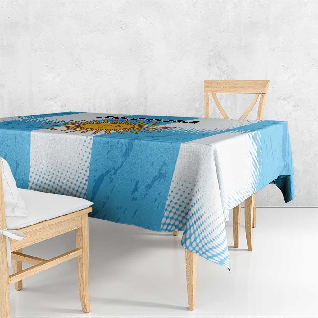 Argentina Football Tablecloth