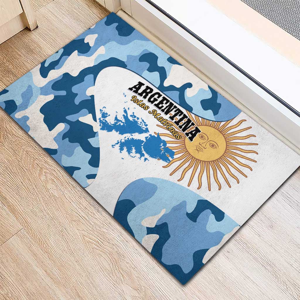 Argentina Malvinas Day Rubber Doormat Las Malvinas Son Argentinas