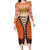 Personalised Netherlands Koningsdag 2025 Long Sleeve Bodycon Dress King's Day Dutch Costume Spirit