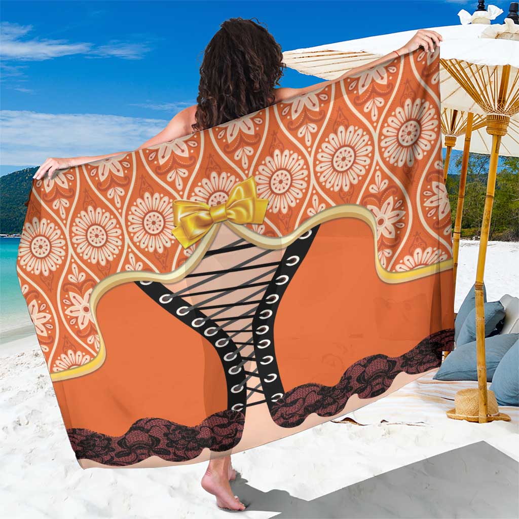 Netherlands Koningsdag 2025 Sarong King's Day Dutch Costume Spirit