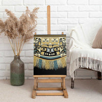 Canada Chilkat Pattern Canvas Wall Art Haida Spirit
