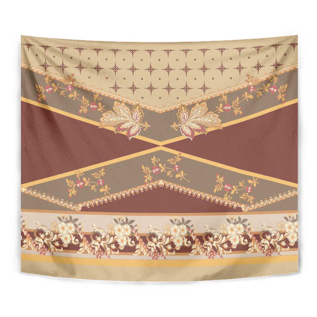 Mughal Empire Motif Unique Tapestry